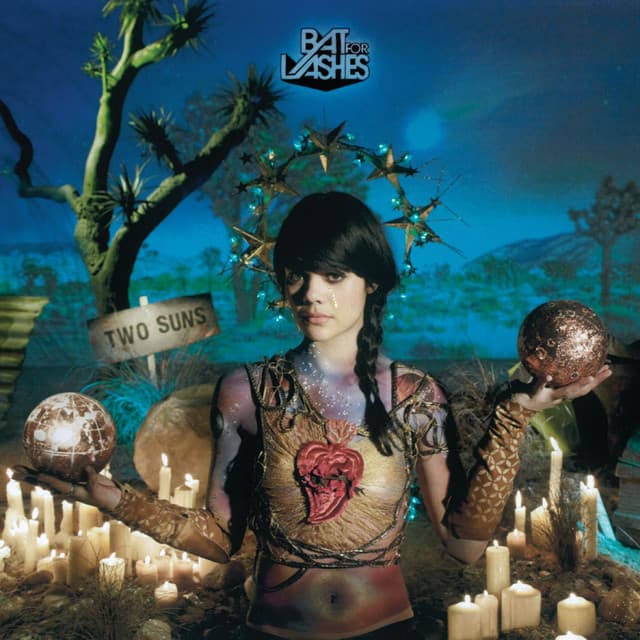 Release Cover Bat For Lashes - Two Suns