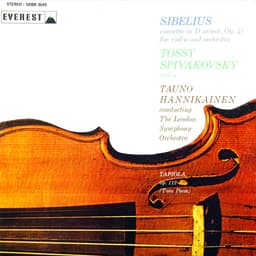 Release Cover Jean Sibelius, London Symphony Orchestra, Tauno Hannikainen - Sibelius: Violin Concerto in D Minor & Tapiola (Transferred from the Original Everest Records Master Tapes)