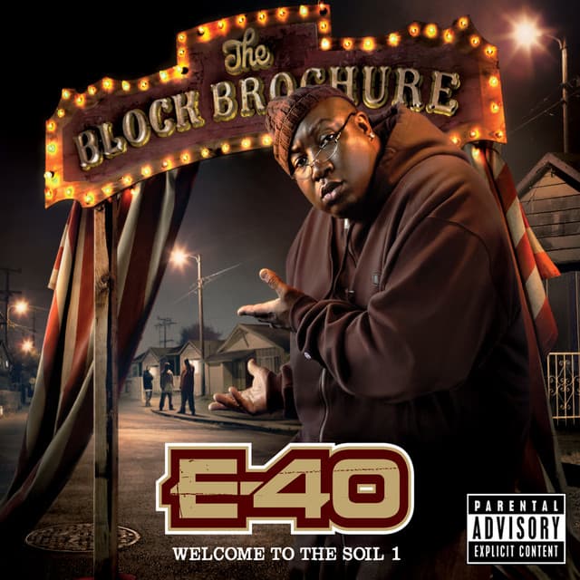 Release Cover E-40 - The Block Brochure: Welcome To The Soil 1