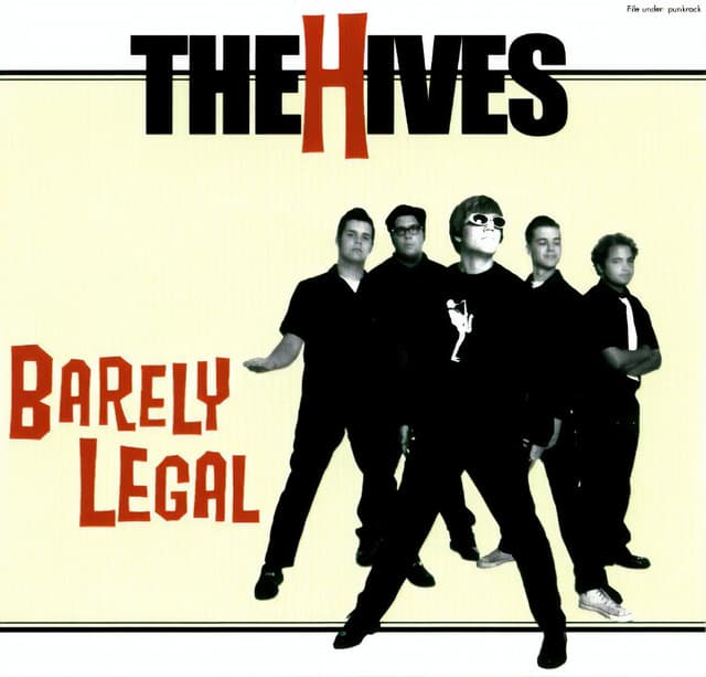 Release Cover The Hives - Barely Legal