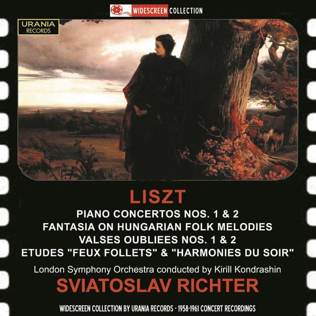 Release Cover Franz Liszt, Sviatoslav Richter, London Symphony Orchestra, Kirill Kondrashin - Liszt: Works for Piano & Orchestra