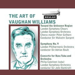 Release Cover Ralph Vaughan Williams, London Symphony Orchestra, Sir Malcolm Sargent, Sir Adrian Boult, Sir John Barbirolli, London Philharmonic Orchestra - The Art of Vaughan Williams, Vol. 1