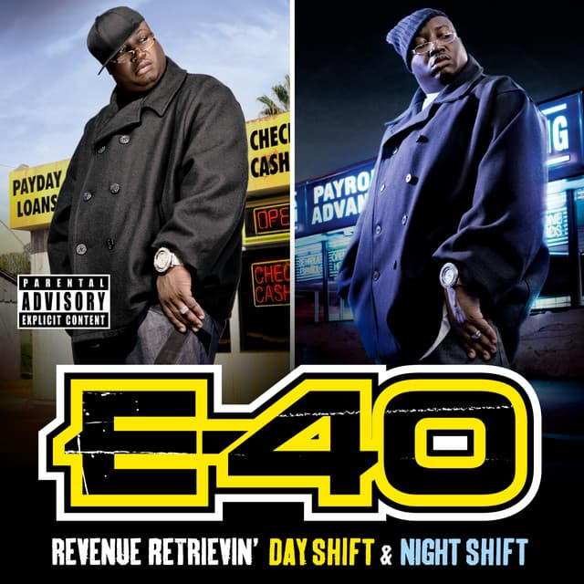 Release Cover E-40 - Revenue Retrievin': Day Shift & Night Shift (Deluxe)