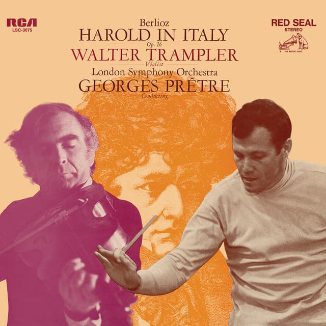 Release Cover Hector Berlioz, Georges Prêtre, London Symphony Orchestra, Walter Trampler - Berlioz: Harold in Italy, H 68, Op. 16