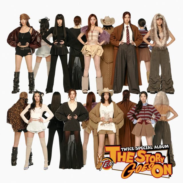 Release Cover TWICE - TEN: The Story Goes On