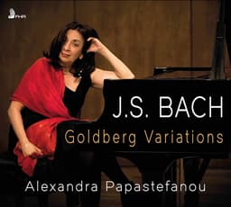 Release Cover Johann Sebastian Bach, Alexandra Papastefanou - J.S. Bach: Goldberg Variations, BWV 988