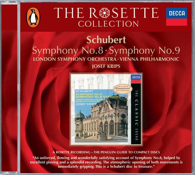 Release Cover Franz Schubert, Wiener Philharmoniker, London Symphony Orchestra, Josef Krips - Schubert: Symphonies No.8 & No.9