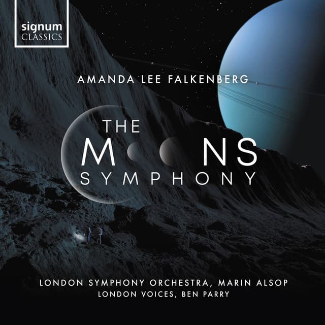 Release Cover Amanda Lee Falkenberg, London Voices, Marin Alsop, Ben Parry, London Symphony Orchestra - Amanda Lee Falkenberg: The Moons Symphony