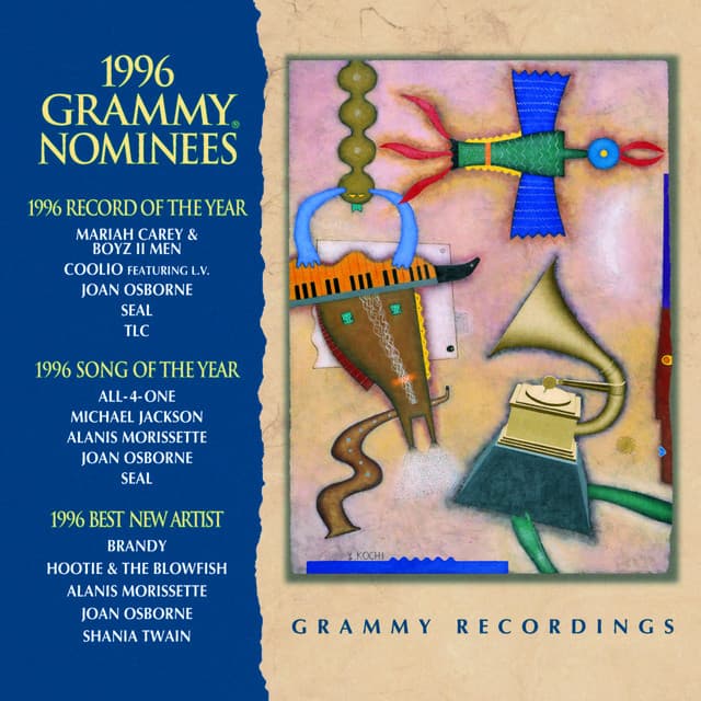 Release Cover Various Artists - 1996 Grammy Nominees