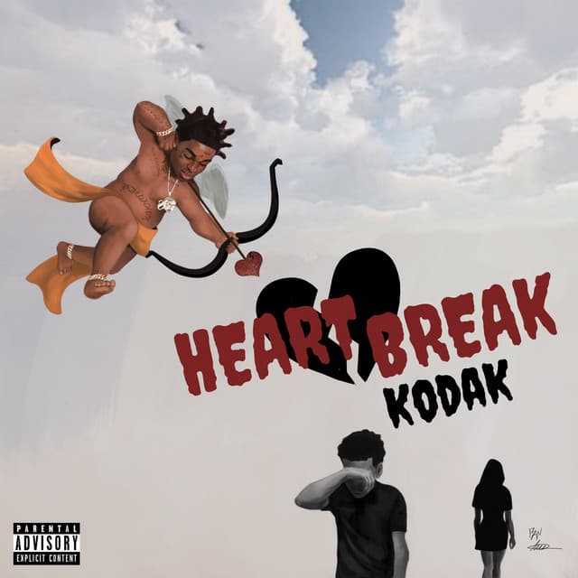 Release Cover Kodak Black - Heart Break Kodak (HBK)