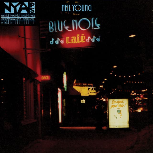 Release Cover Neil Young - Bluenote Café