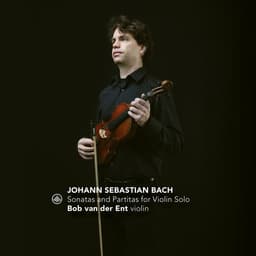 Release Cover Johann Sebastian Bach, Bob van der Ent - Sonatas and Partitas for Violin Solo