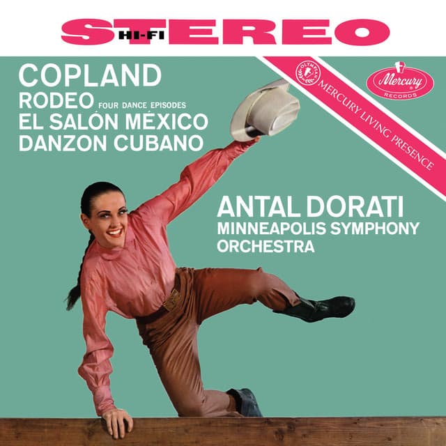 Release Cover Aaron Copland, Minnesota Orchestra, Antal Doráti - Copland: Rodeo; El Salón Mexicó; Danzón cubano; Gershwin: An American in Paris (Antal Doráti / Minnesota Orchestra — Mercury Masters: Stereo, Vol. 12)