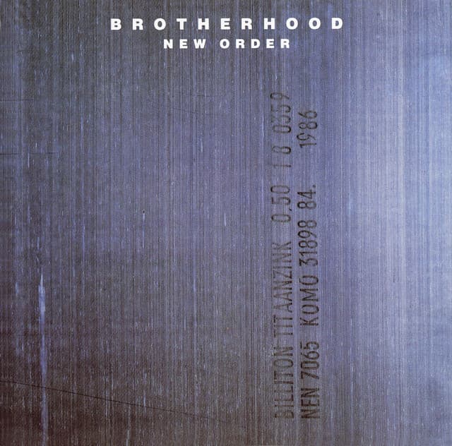 Release Cover New Order - Brotherhood