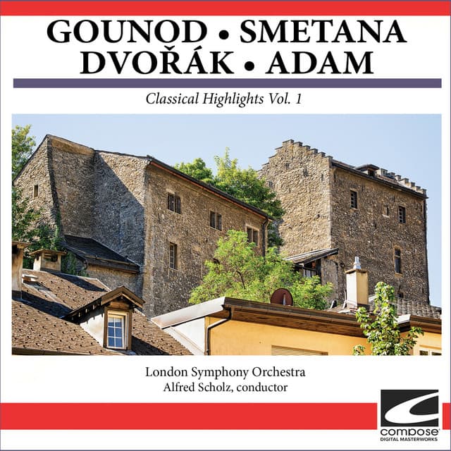 Release Cover London Symphony Orchestra - Gounod -Smetana - Dvořák - Adam - Classical Highlights Vol. 1