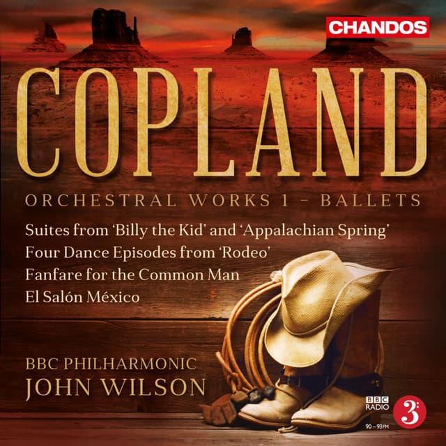 Release Cover Aaron Copland, John Wilson, BBC Philharmonic - Copland: Orchestral Works, Vol. 1 - Ballet Suites