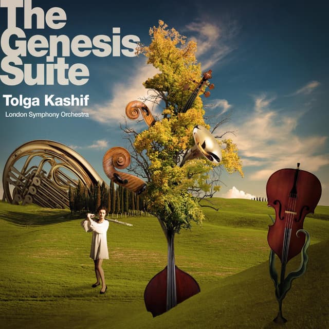 Release Cover Tolga Kashif, London Symphony Orchestra - The Genesis Suite