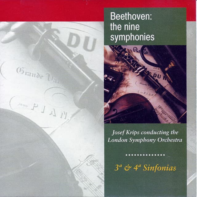 Release Cover Josef Krips, London Symphony Orchestra - Beethoven the Nine Synphonies: No. 3, No. 4