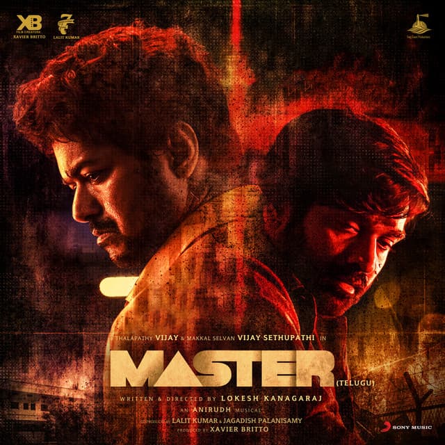 Release Cover Anirudh Ravichander - Master (Telugu) [Original Motion Picture Soundtrack]