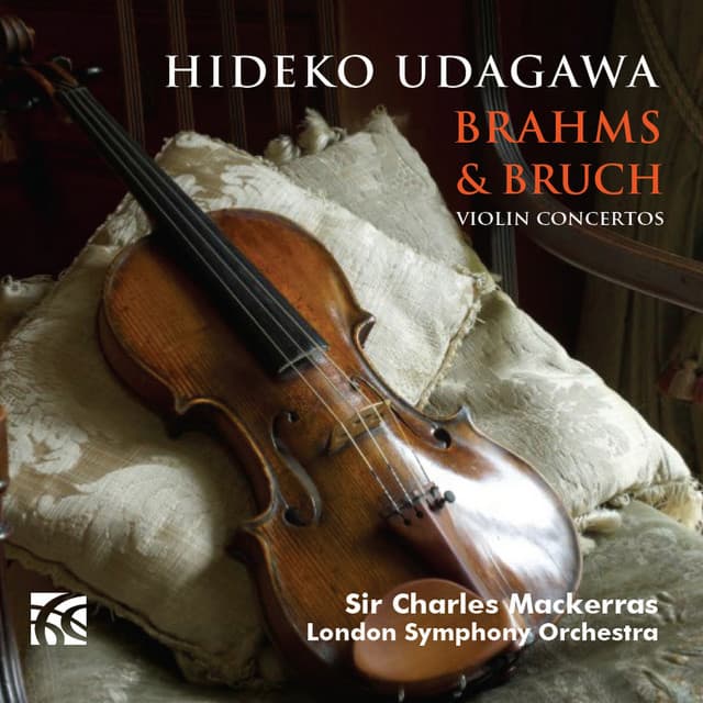 Release Cover Hideko Udagawa, Sir Charles Mackerras, London Symphony Orchestra - Brahms & Bruch: Violin Concertos