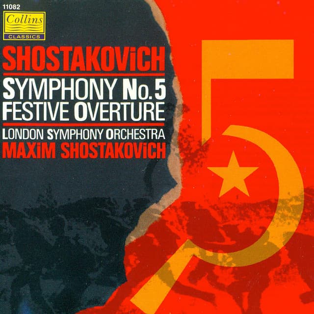 Release Cover Dmitri Shostakovich, Maxim Shostakovich, London Symphony Orchestra - Shostakovich: Symphony No.5 & Festive Overture