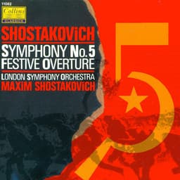 Release Cover Dmitri Shostakovich, Maxim Shostakovich, London Symphony Orchestra - Shostakovich: Symphony No.5 & Festive Overture