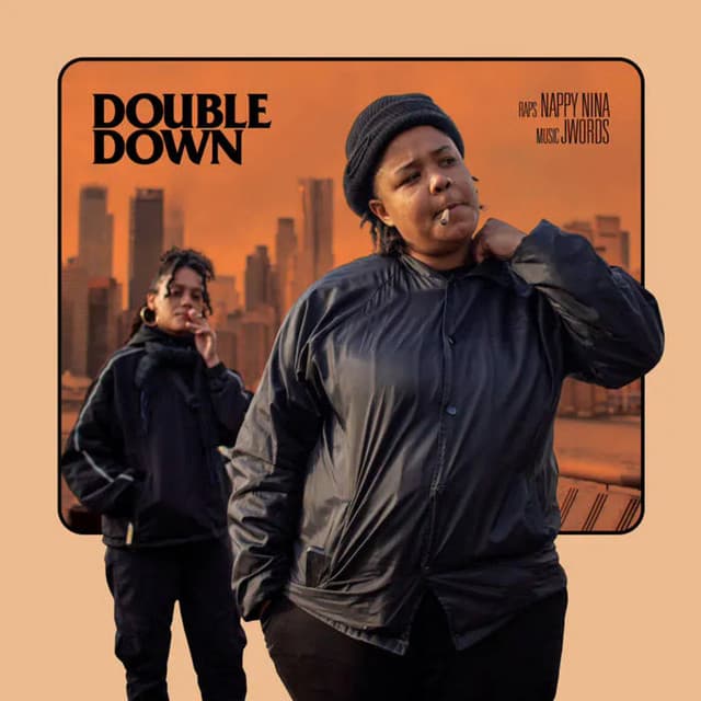 Release Cover Nappy Nina, JWords - Double Down