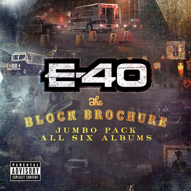 Release Cover E-40 - The Block Brochure: Jumbo Pack (All Six Albums)