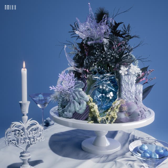 Release Cover NMIXX - Blue Valentine