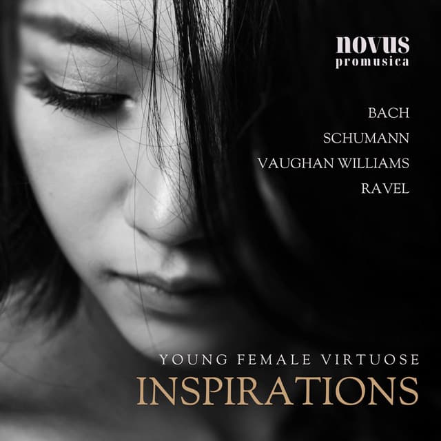 Release Cover Anna Miernik, Johann Sebastian Bach, Clara Schumann, Maurice Ravel, Robert Schumann - Inspirations. Young Female Virtuose