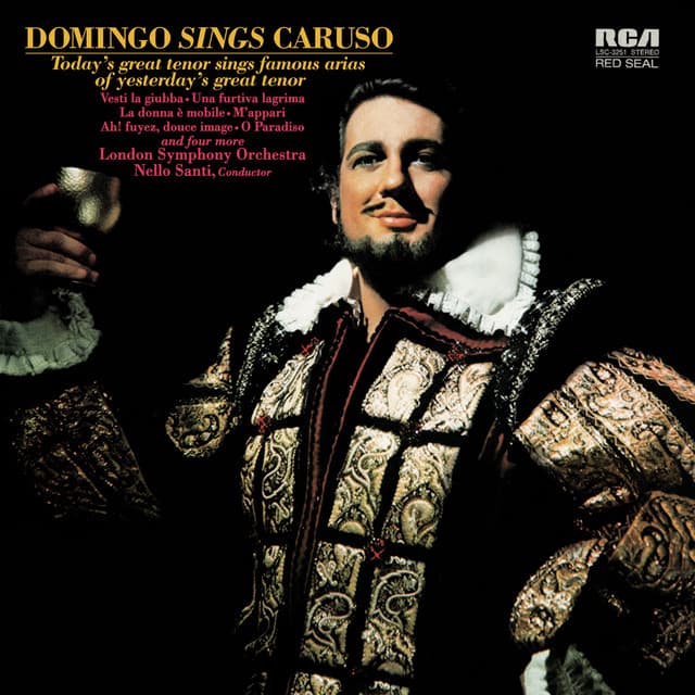 Release Cover Plácido Domingo, London Symphony Orchestra, Nello Santi - Plácido Domingo: Domingo sings Caruso