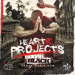 Release Cover Kodak Black - Heart of the Projects