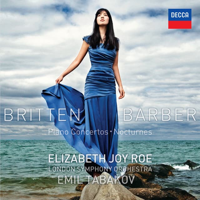 Release Cover Elizabeth Joy Roe, London Symphony Orchestra, Emil Tabakov - Britten & Barber Piano Concertos; Nocturnes