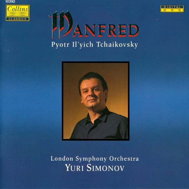 Release Cover Pyotr Ilyich Tchaikovsky, Yuri Simonov, London Symphony Orchestra - Tchaikovsky: "Manfred" Symphony, Op.58