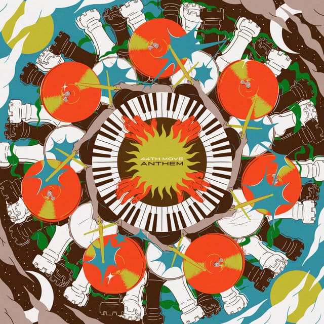 Release Cover 44th Move, Alfa Mist, Richard Spaven - Anthem