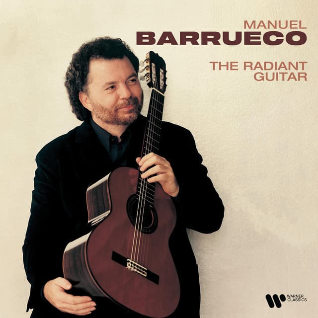 Release Cover Manuel Barrueco, Enrique Granados, Fernando Sor, Heitor Villa-Lobos, Isaac Albéniz, Joaquín Rodrigo, Johann Sebastian Bach, Manuel Ponce, Robert de Visée, Wolfgang Amadeus Mozart - The Radiant Guitar