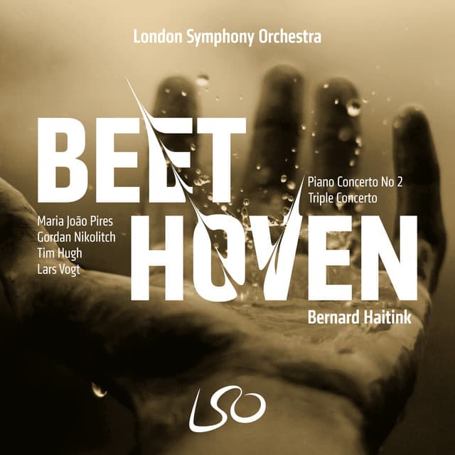 Release Cover Ludwig van Beethoven, London Symphony Orchestra, Maria João Pires, Gordan Nikolitch, Lars Vogt, Tim Hugh, Bernard Haitink - Beethoven: Piano Concerto No. 2 & Triple Concerto (Bonus Track Version)