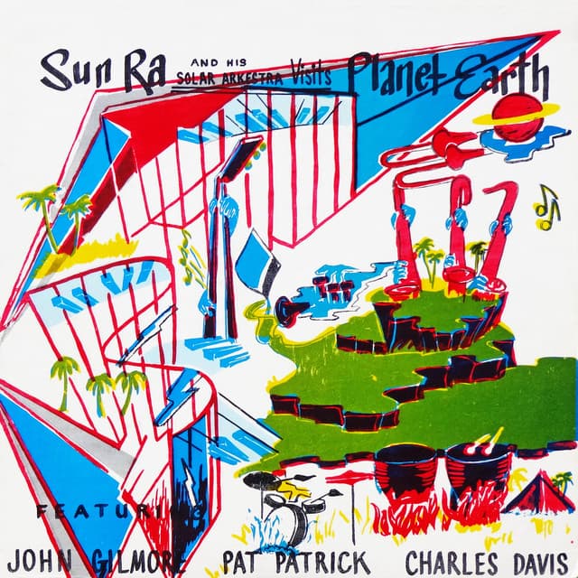 Release Cover Sun Ra - Sun Ra Visits Planet Earth