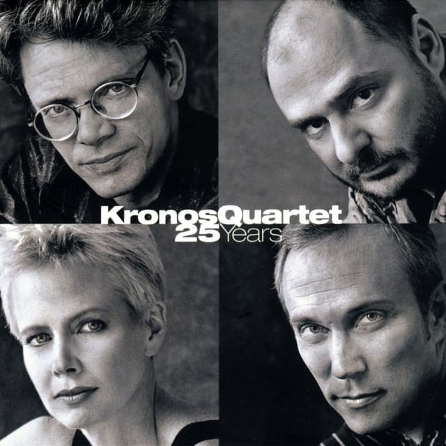 Release Cover Kronos Quartet - 25 Years