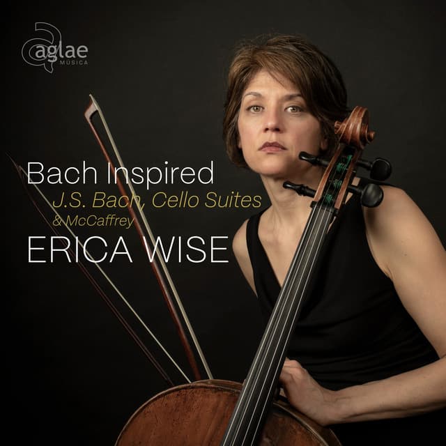 Release Cover Johann Sebastian Bach, Erica Wise - Bach Inspired, Cello Suites & McCaffrey