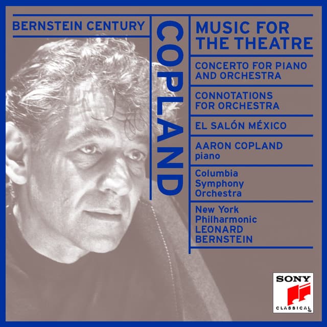 Release Cover Aaron Copland, Leonard Bernstein - Copland: Music for the Theatre & Other Works