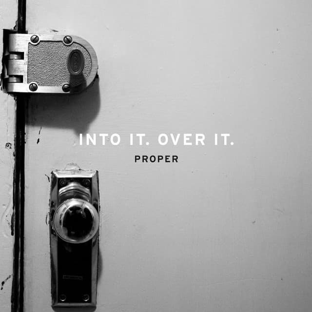 Release Cover Into It. Over It. - Proper
