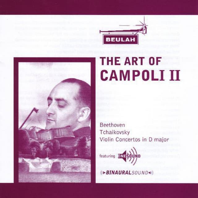 Release Cover London Symphony Orchestra - The Art Of Campoli II