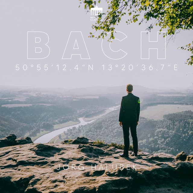 Release Cover Johann Sebastian Bach, Jörg Halubek - 50°55'12.4"N 13°20'36.7"E (Bach Organ Landscapes / Freiberg)