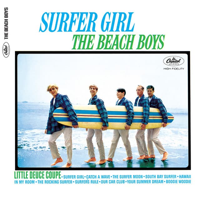 Release Cover The Beach Boys - Surfer Girl (Mono & Stereo)