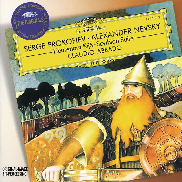 Release Cover Sergei Prokofiev, Elena Obraztsova, Adolph Herseth, London Symphony Chorus, London Symphony Orchestra, Chicago Symphony Orchestra, Claudio Abbado - Prokofiev: Alexander Nevsky; Scythian Suite; Lieutenant Kijé