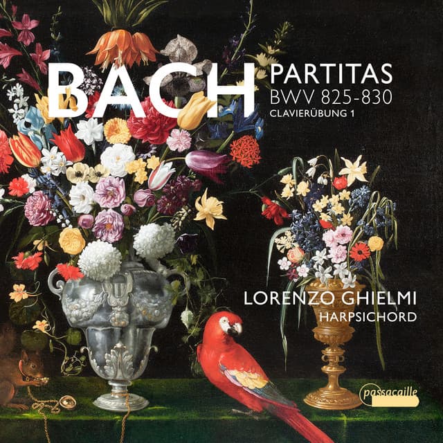 Release Cover Johann Sebastian Bach, Lorenzo Ghielmi - Bach: 6 Partitas, BWV 825-830 (Clavierübung I)