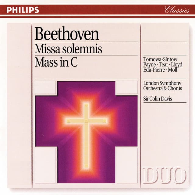 Release Cover Ludwig van Beethoven, London Symphony Orchestra, London Symphony Chorus, Sir Colin Davis - Beethoven: Missa Solemnis/Mass in C