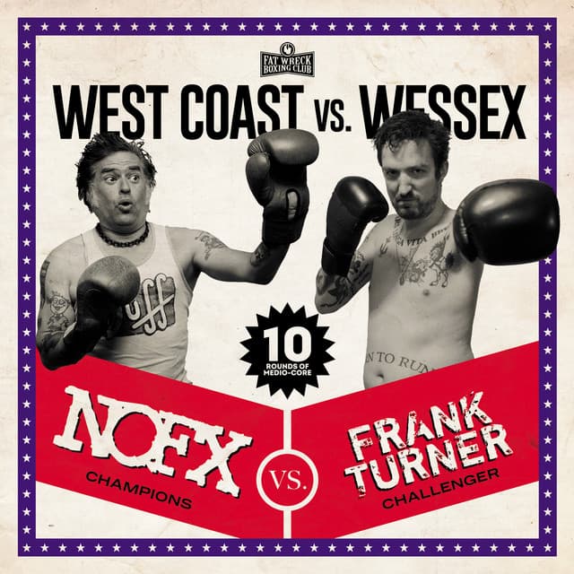 Release Cover NOFX, Frank Turner - West Coast vs. Wessex