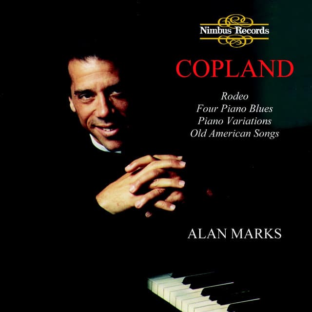 Release Cover Aaron Copland, Alan Marks - Copland: Piano Works